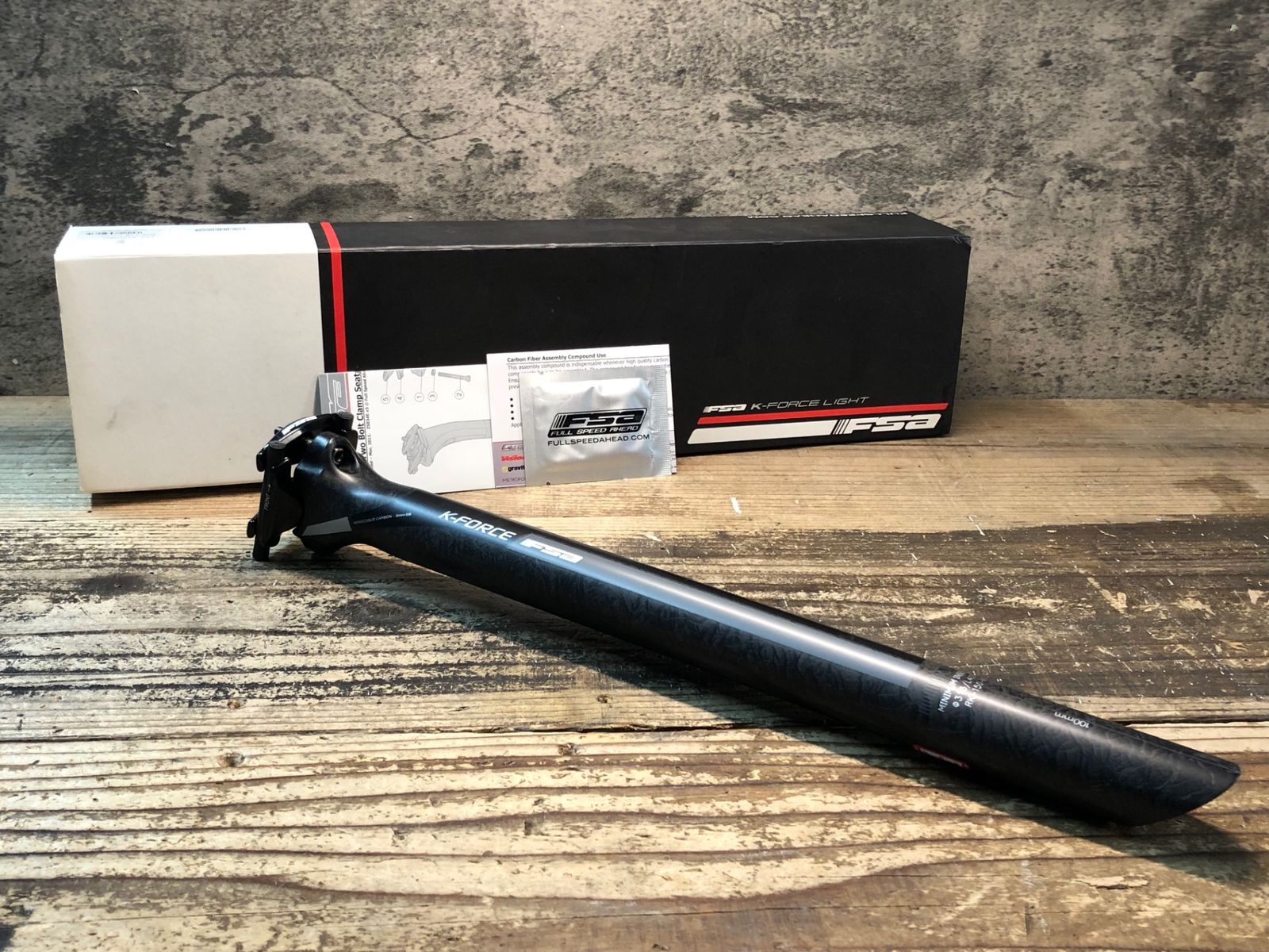 JN 621 FSA K FORCE カーボンシートポスト Φ31 6 SB 0 mm 400