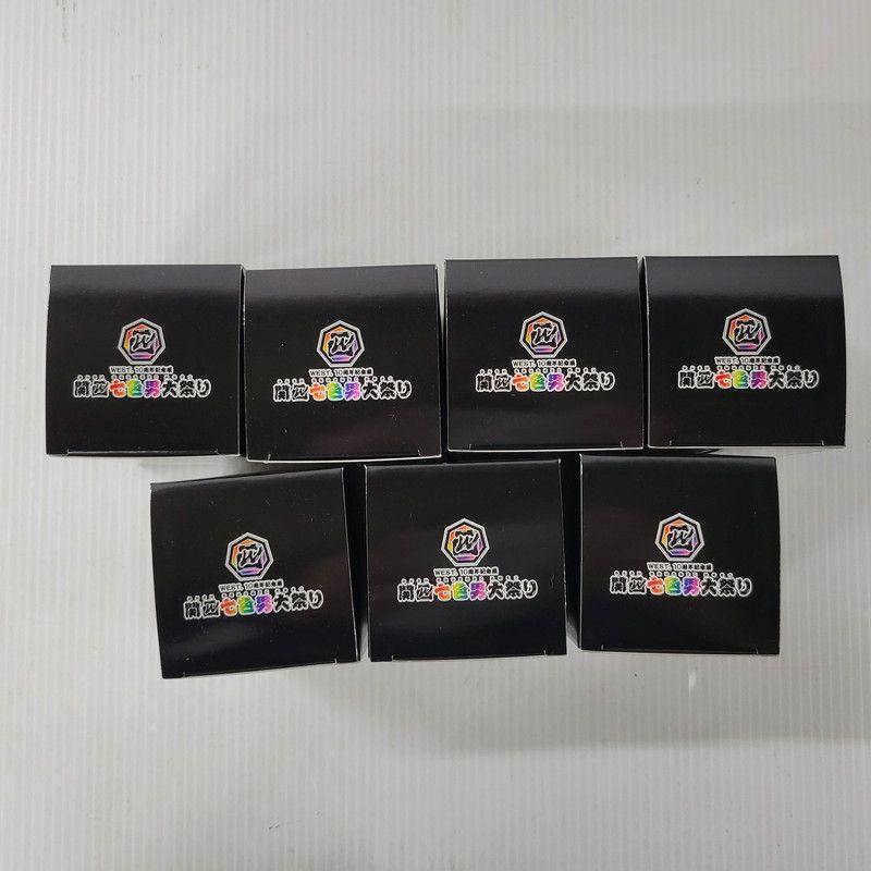 未使用品】 WEST.関西七色男祭り フィギュア7体セット 【086-251112