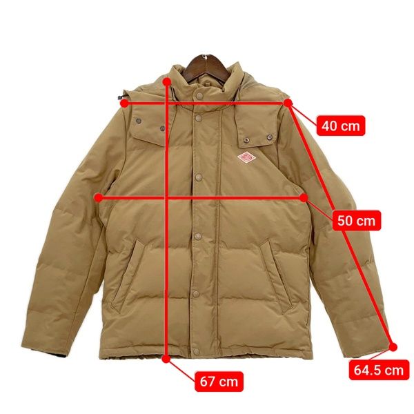 DANTON ダウンジャケット サイズ36 DANTON ダントン ダウン ジャケット ブルゾン 19A-FA-002 JD8029LAS