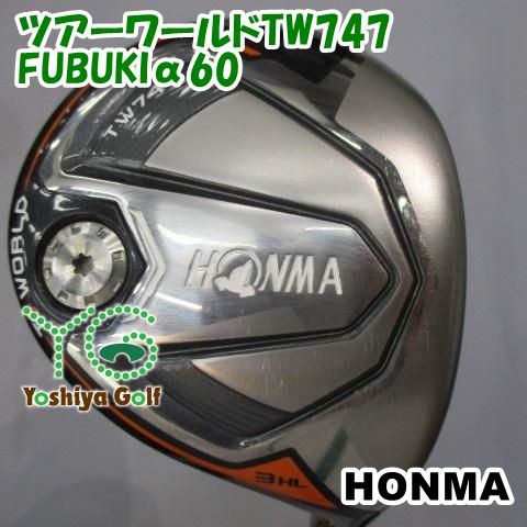 フェアウェイウッド ホンマ ツアーワールドTW747 FUBUKIα60 R 16.5 137859