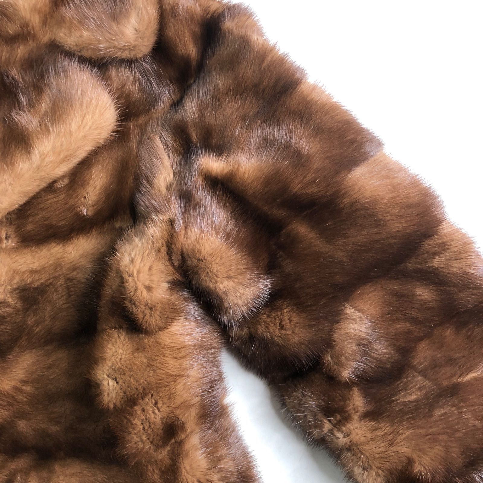 A1112-26-8 レディース ミンクファー コート ロングコート レディース