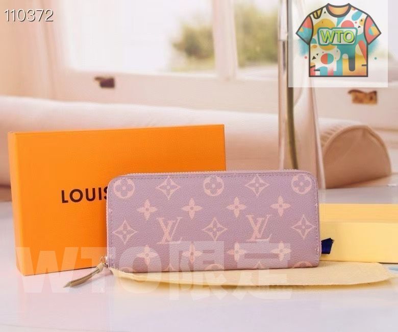 lv プリントキャンバス版ジッパー小銭入れ