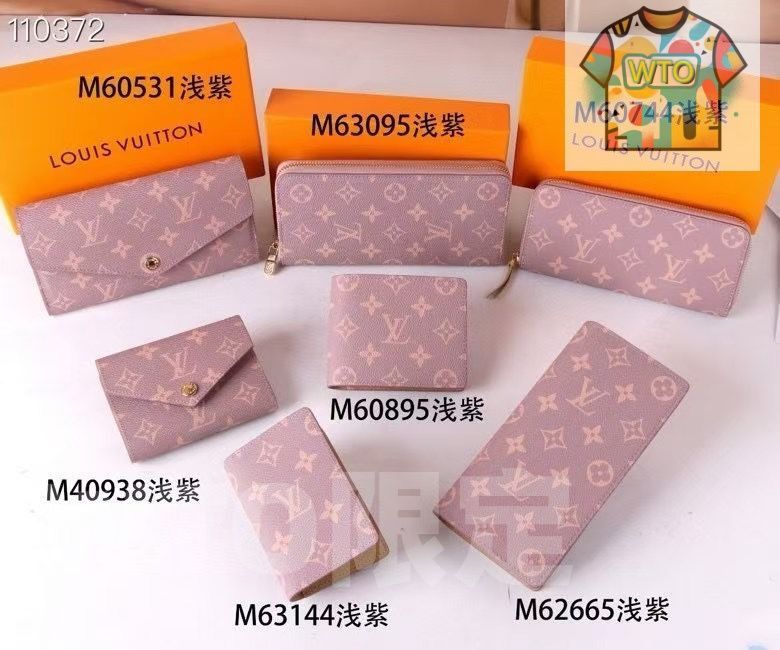 lv プリントキャンバス版ジッパー小銭入れ