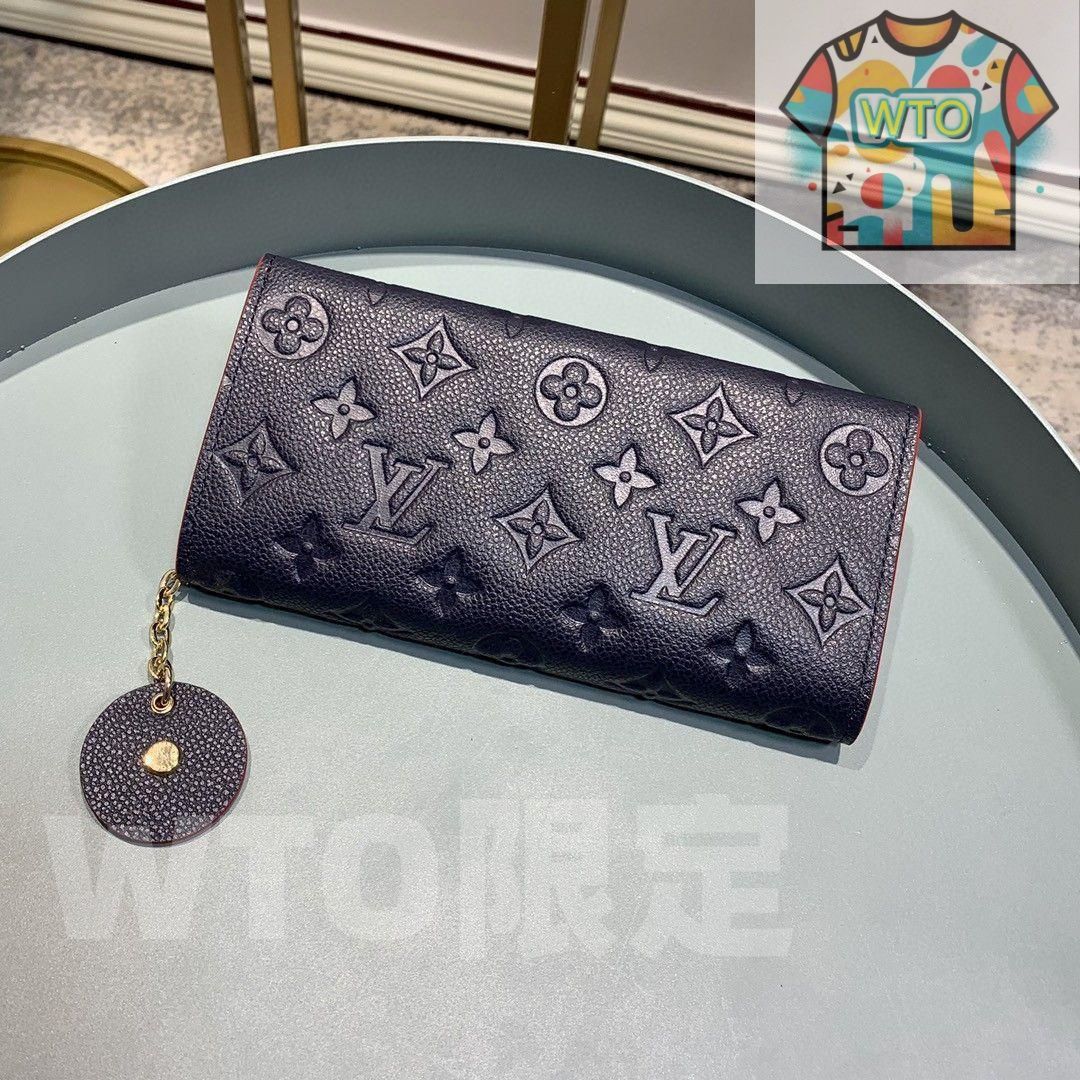 Louis vuitton 財布 小銭入れ 二つ折り財布 長財布1