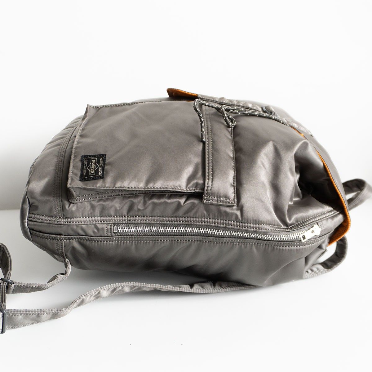 美品】PORTER 【タンカー リュック】ポーター シルバーグレー バック