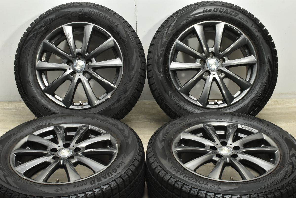 バリ溝 チームスパルコ ヴァローザ 17 in 7 J 50 PCD 108 ヨコハマ アイスガードG 075 235 60 R VOLVO ボルボ XC 40