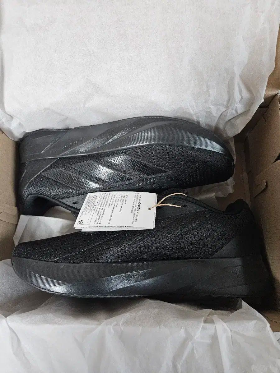 アディダス デュラモ SL オールブラック 270サイズ ランニングシューズ み