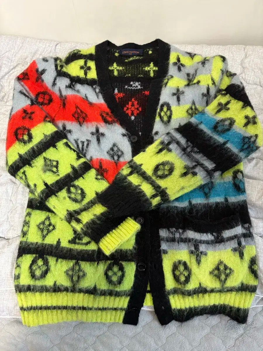 ルイヴィトン モヘア カーディガン XL