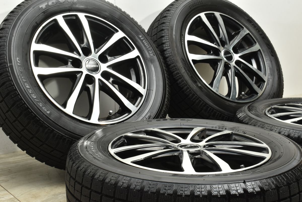 良好品 E VANCE 15 in 6 J 43 PCD 114 3 ガリットG 5 195 65 R ノア ヴォクシー エスクァイア クラウン ステップワゴン セレナ アクセラ