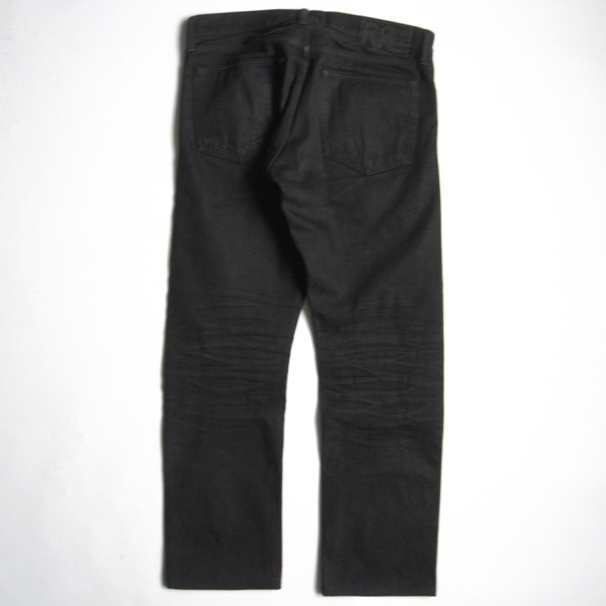 R*n様 RRL ブラック デニム スリムフィット ジーンズ 30/30 RRL等の通販サイト【RHYTHM】 RRL(ダブルアールエル) DENIM PANTS LOW