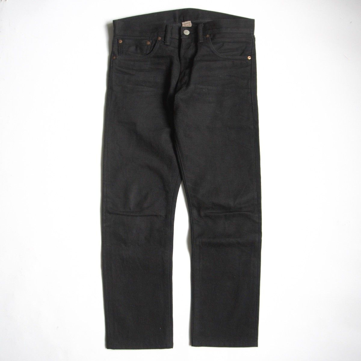RRL NEW BLACK ON BLACK SLIM FIT JEANS 31×30 スリムフィット ブラックデニムパンツ ジーンズ アメリカ製 25110253