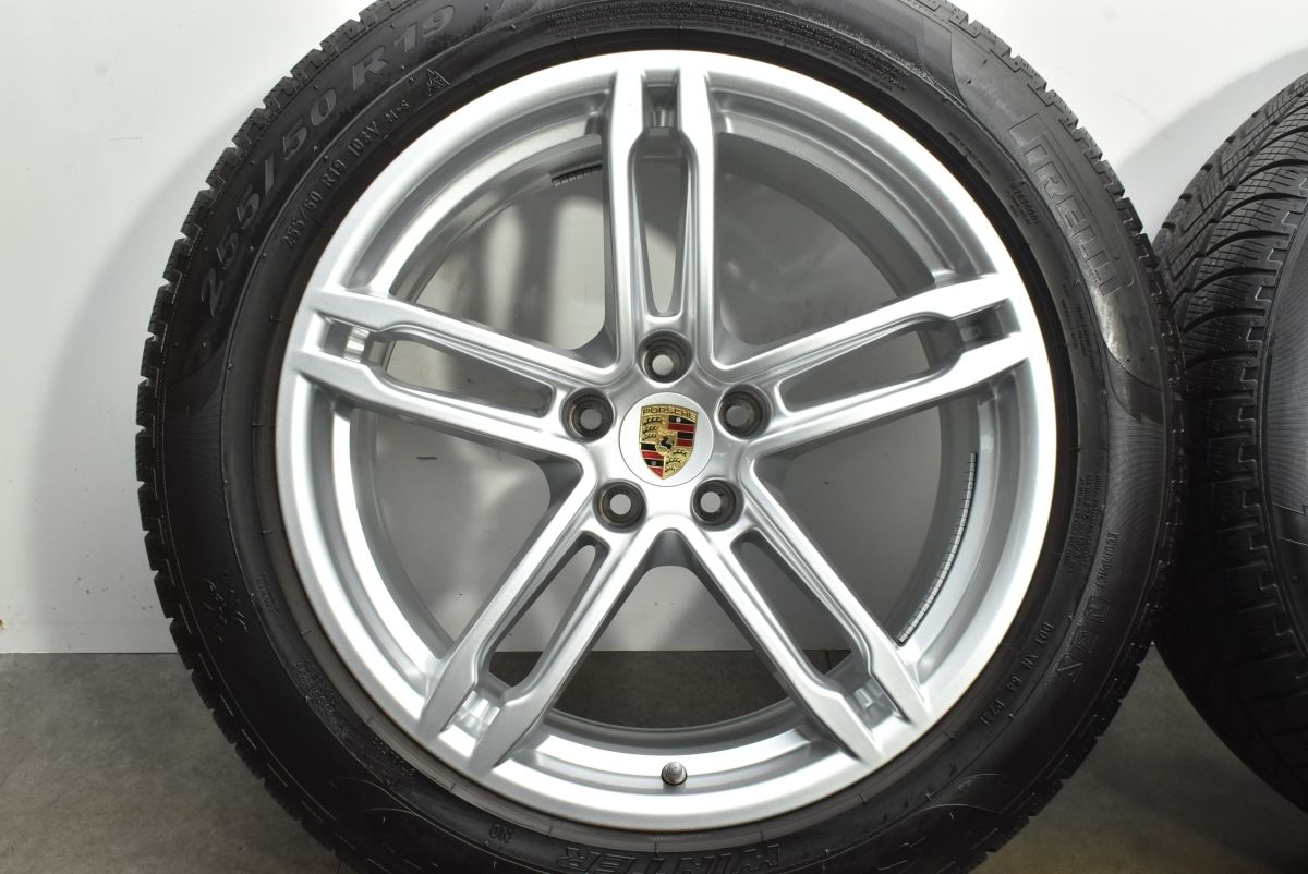  ポルシェ 95 B マカン 19 in 8 5 J 21 9 スコーピオンウィンター 235 55 R 255 50 クレスト 空気圧センサー 19インチ タイヤ ホイールセット
