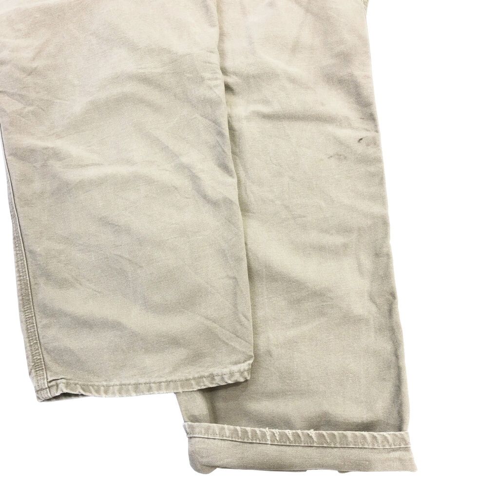 【大勢揃い!】 00年代 Carhartt カーハート ダック ペインターパンツ 大きいサイズ ベージュ メンズ W40 L32 古着 V8124 海外ファッション通販。