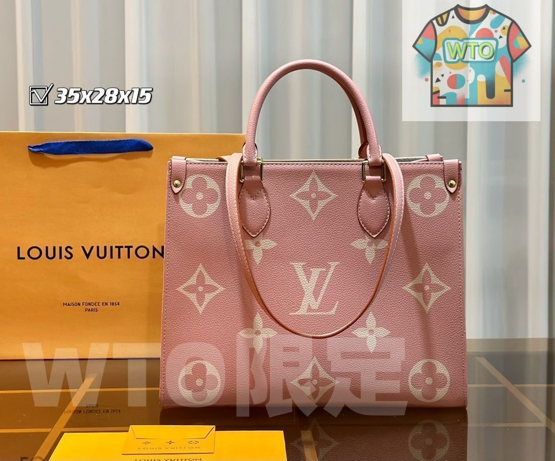 ユニバーサルな げ LOUIS VUITTON ルイヴィトン トートバッグ ショルダーバッグ 財布 3点セットバッグ オンザゴー MM｜ ｜ --WTO輸入2 【史上最も激安！】