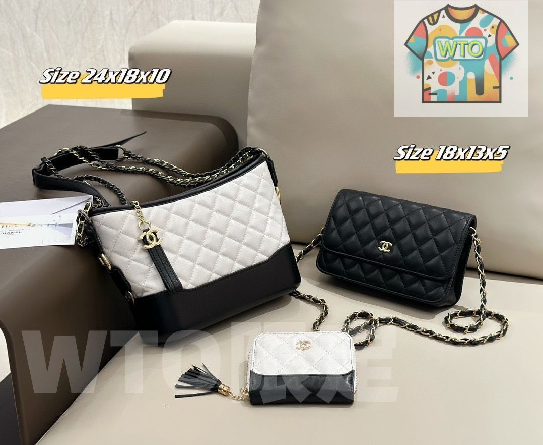 超 CHANEL シャネル ショルダーバッグ ハンドバッグ 財布 3点セット｜ ｜ --WTO輸入2