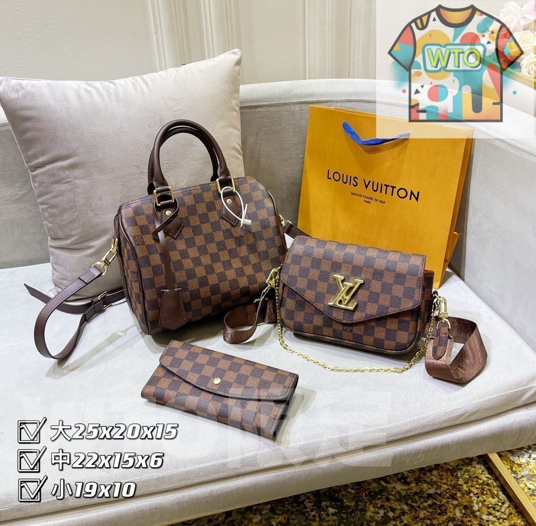 LOUIS VUITTON ルイヴィトン ショルダーバッグ ハンドバッグ 財布 3点セット｜ ｜ --WTO輸入2