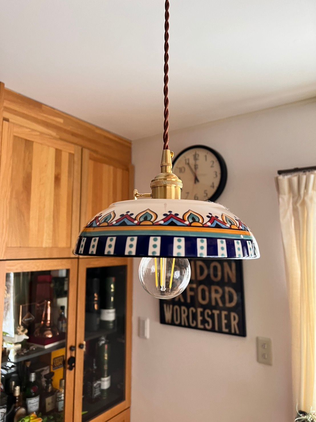 リアドの灯火 モロッカン ポタリーペンダント