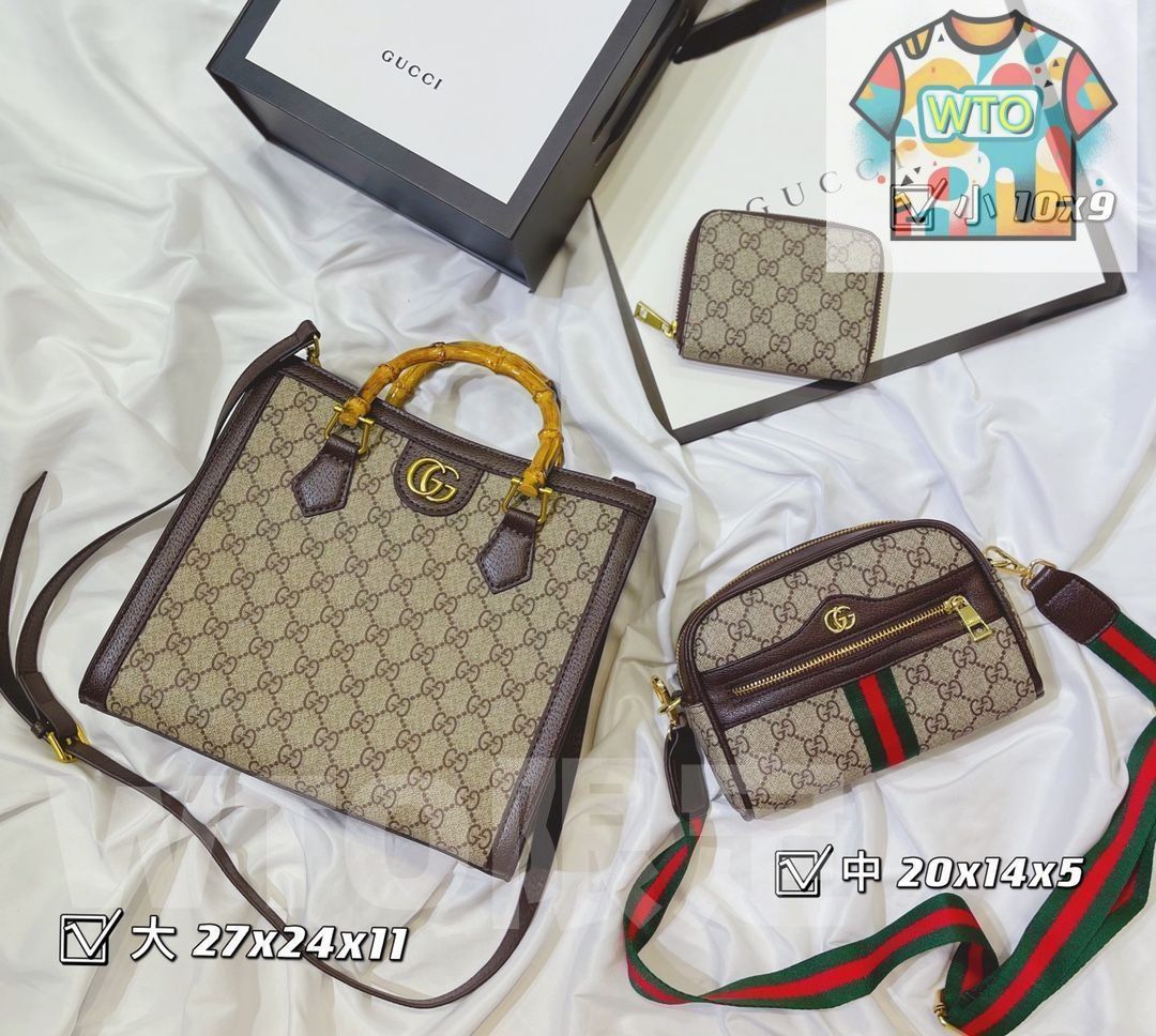 人気沸騰 GUCCI グッチ ショルダーバッグ ハンドバッグ 財布 3点セット｜ ｜ --WTO輸入2