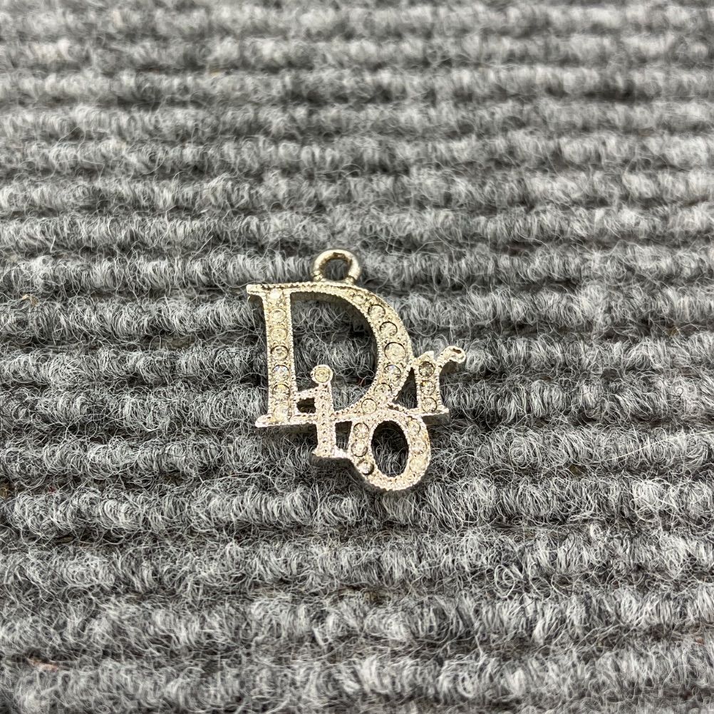 Christian Dior クリスチャンディオール ピアス 片耳 ラインストーン