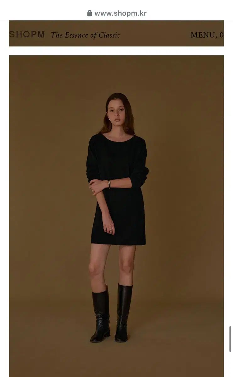 샵엠 カシミアニ ット ONE PIECE