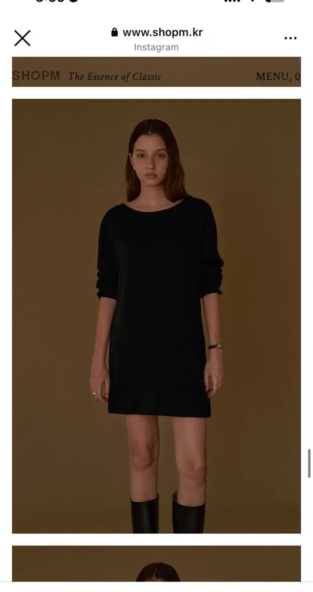 샵엠 カシミアニ ット ONE PIECE