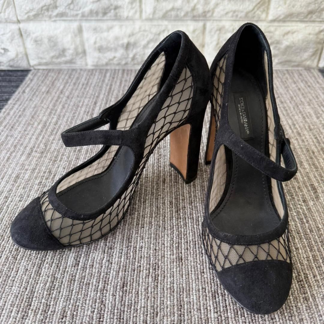 DOLCE GABBANA ドルチェアンドガッバーナ パンプス ブラック