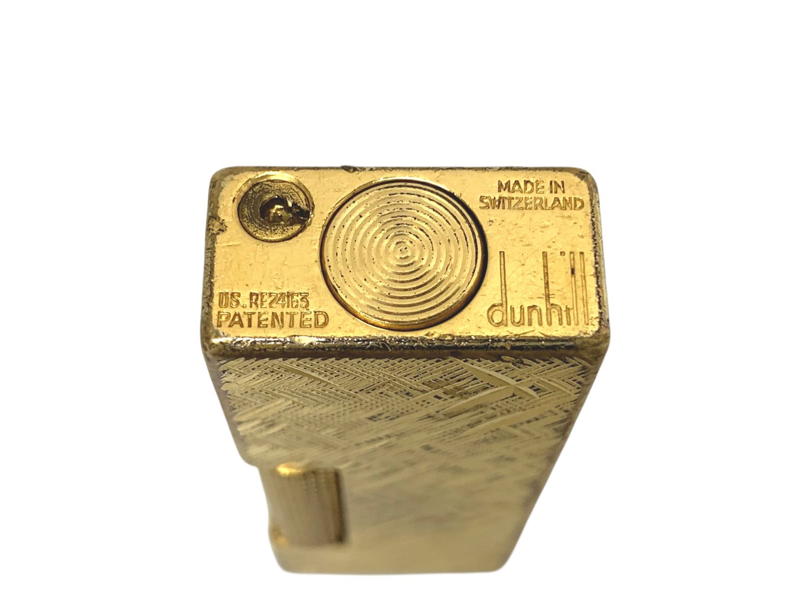 dunhill (ダンヒル) ガスライター ローラー式 US.RE24163 PATENTED  