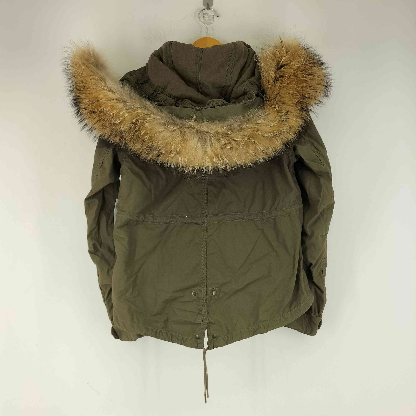 ゴア goa ファー付き デザインフライトジャケット メンズ