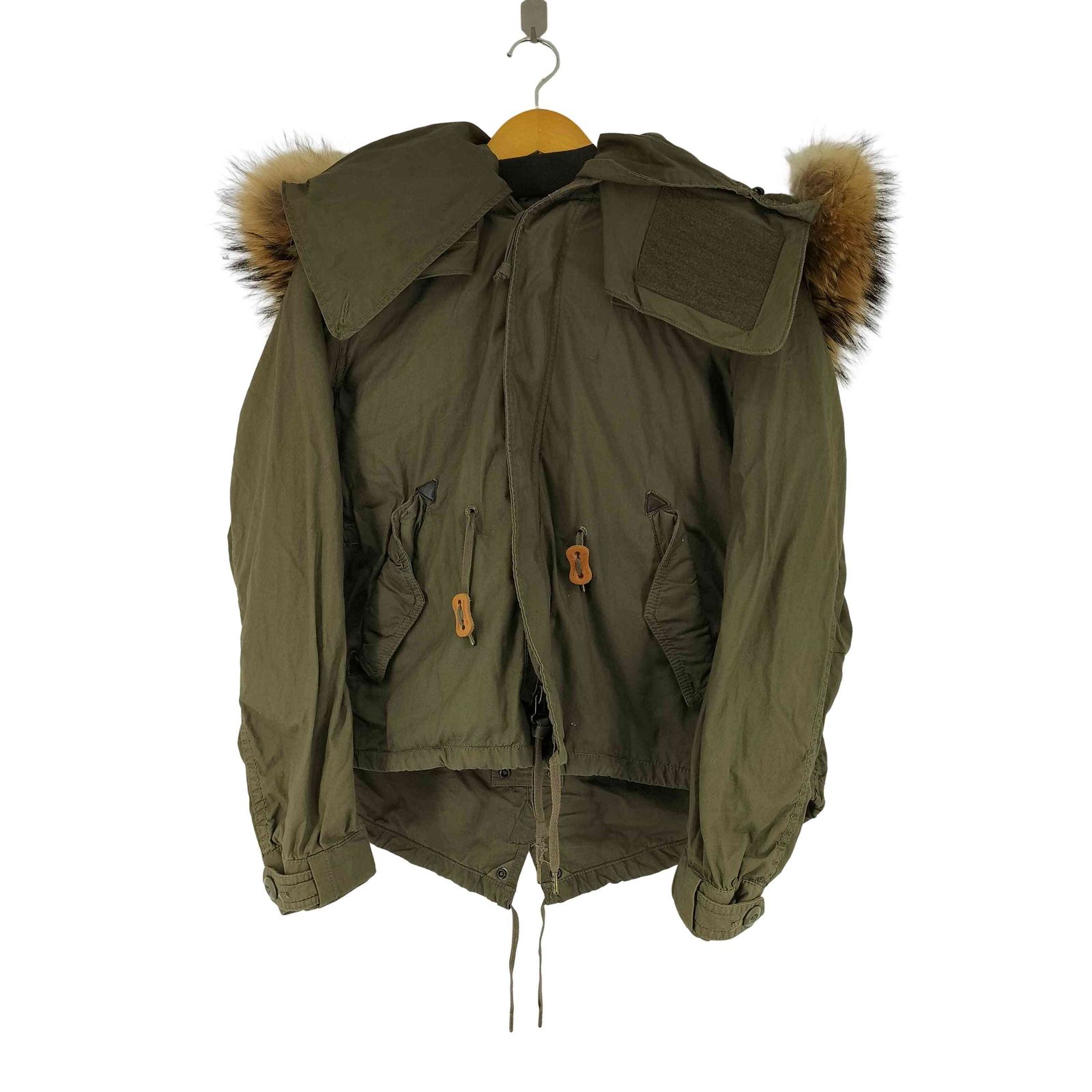 ゴア goa ファー付き デザインフライトジャケット メンズ