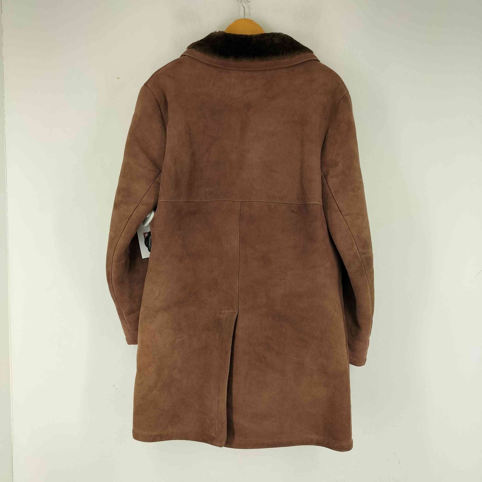 ユーズドフルギ 古着 SAWYER OF NAPA 80S MADE IN USA 裏地ファー リアルムートンコート メンズ US 36