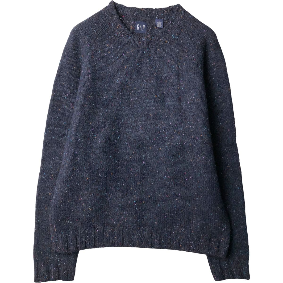 古着 90 00年代 ギャップ GAP ネップ ウールニットセーター メンズL相当 ヴィンテージ eaa600722