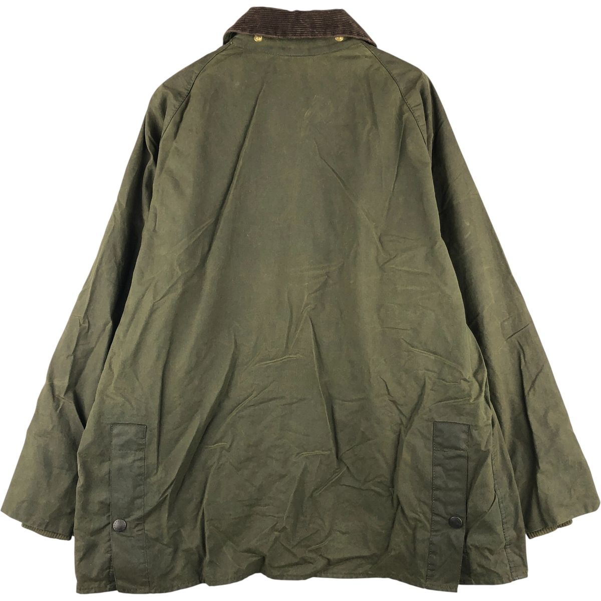 古着 90年代 バブアー Barbour BEDALE ビデイル 旧3ワラント ワックスコットン オイルドジャケット 英国製 C44 メンズL相当 eaa555228