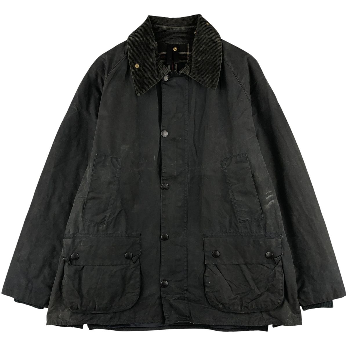 古着 90年代 バブアー Barbour BEDALE ビデイル 旧3ワラント ワックスコットン オイルドジャケット 英国製 C40 メンズM相当 eaa555232