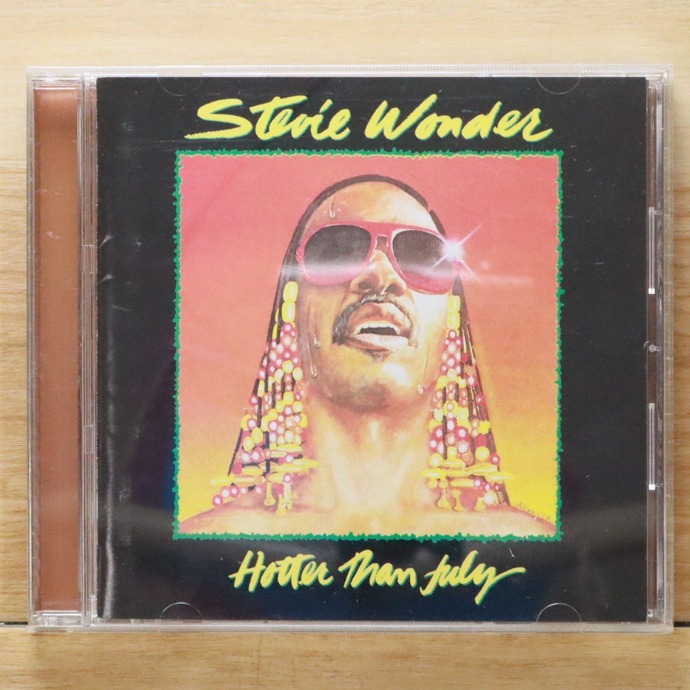 国内盤CD☆スティーヴィー・ワンダー/STEVIE WONDE□ ホッター・ザン