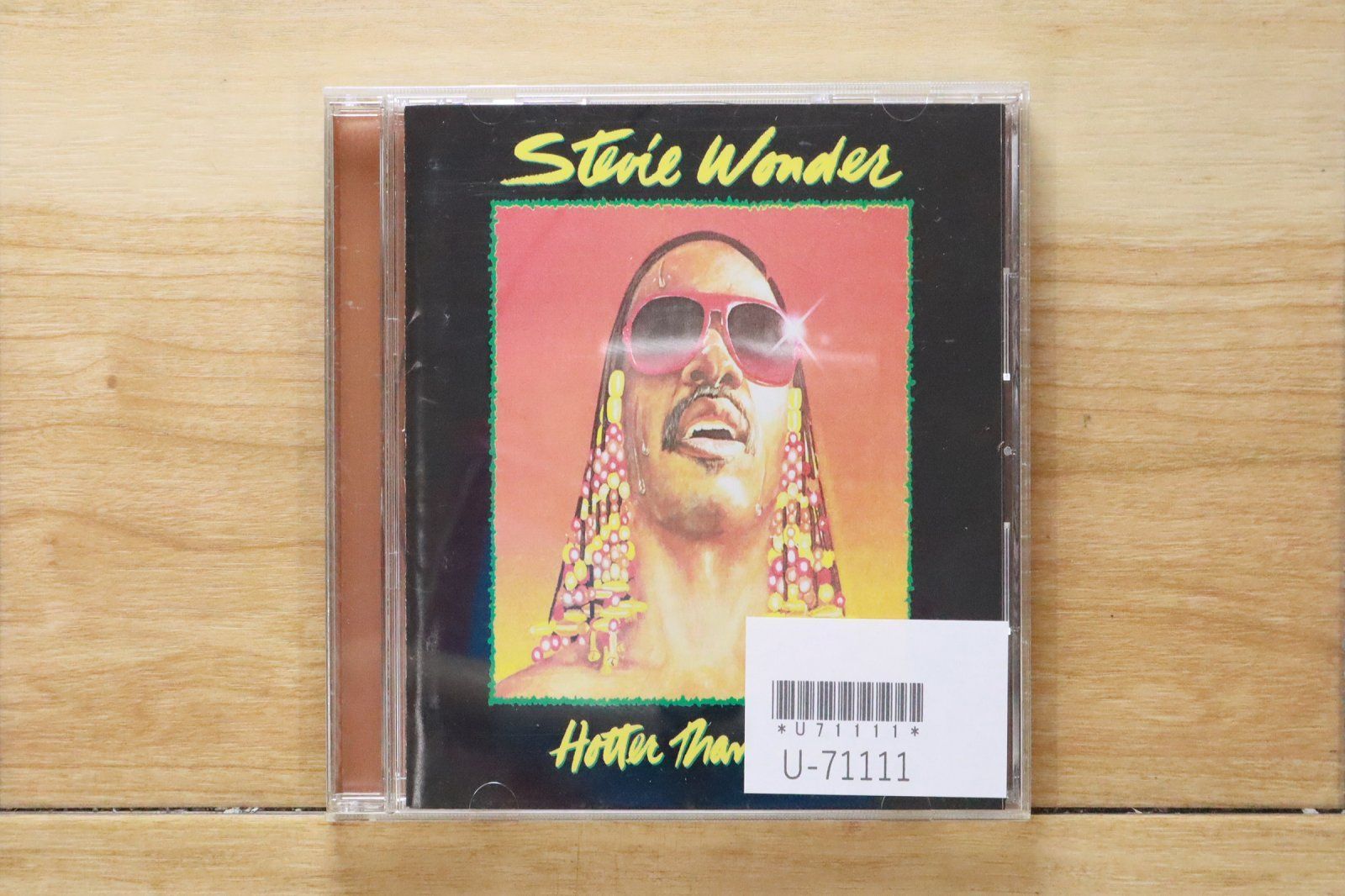 国内盤CD☆スティーヴィー・ワンダー/STEVIE WONDE□ ホッター・ザン