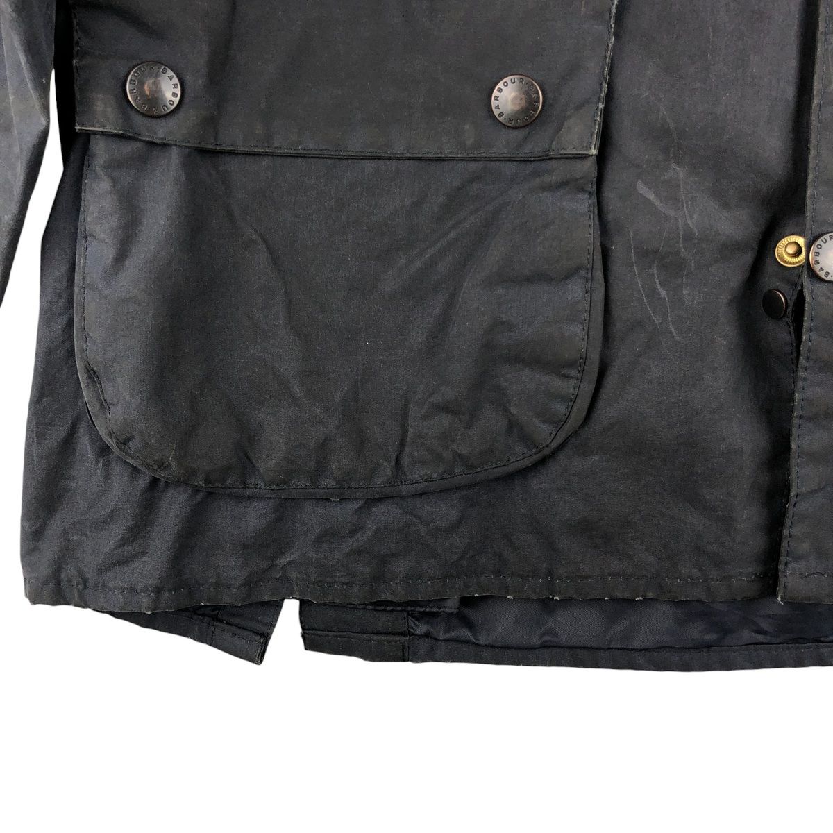 古着 90年代 バブアー Barbour BEDALE ビデイル 旧3ワラント ワックスコットン オイルドジャケット 英国製 C44 メンズL相当 eaa555221 ODELLYA_COM
