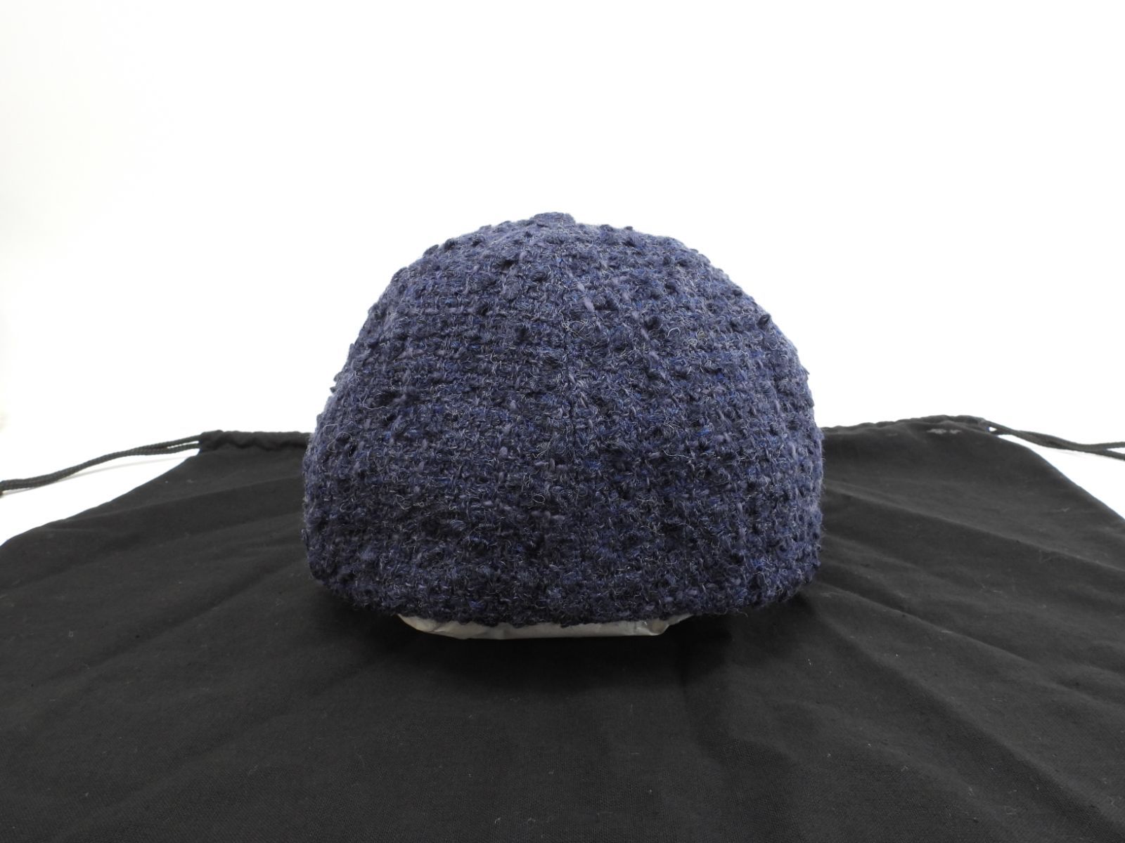 紺 ヘッドウォーマー