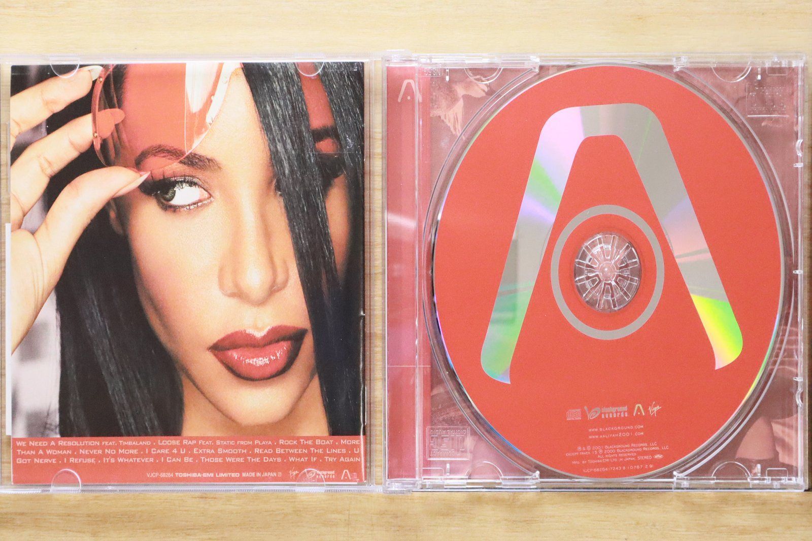 国内盤CD☆アリーヤ/Aaliyah□ AALIYAH 【VJCP68264/4988006786608