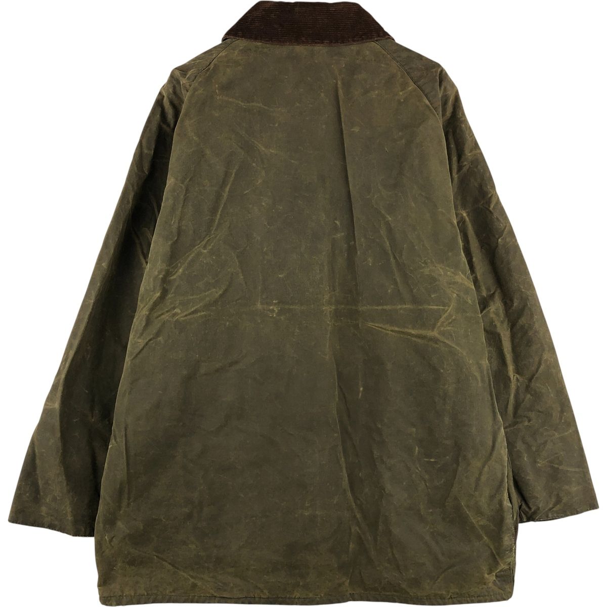 古着 80 90年代 バブアー Barbour BEAUFORT ビューフォート 旧3ワラント オイルド ハンティングジャケット 英国製 C42 eaa555227