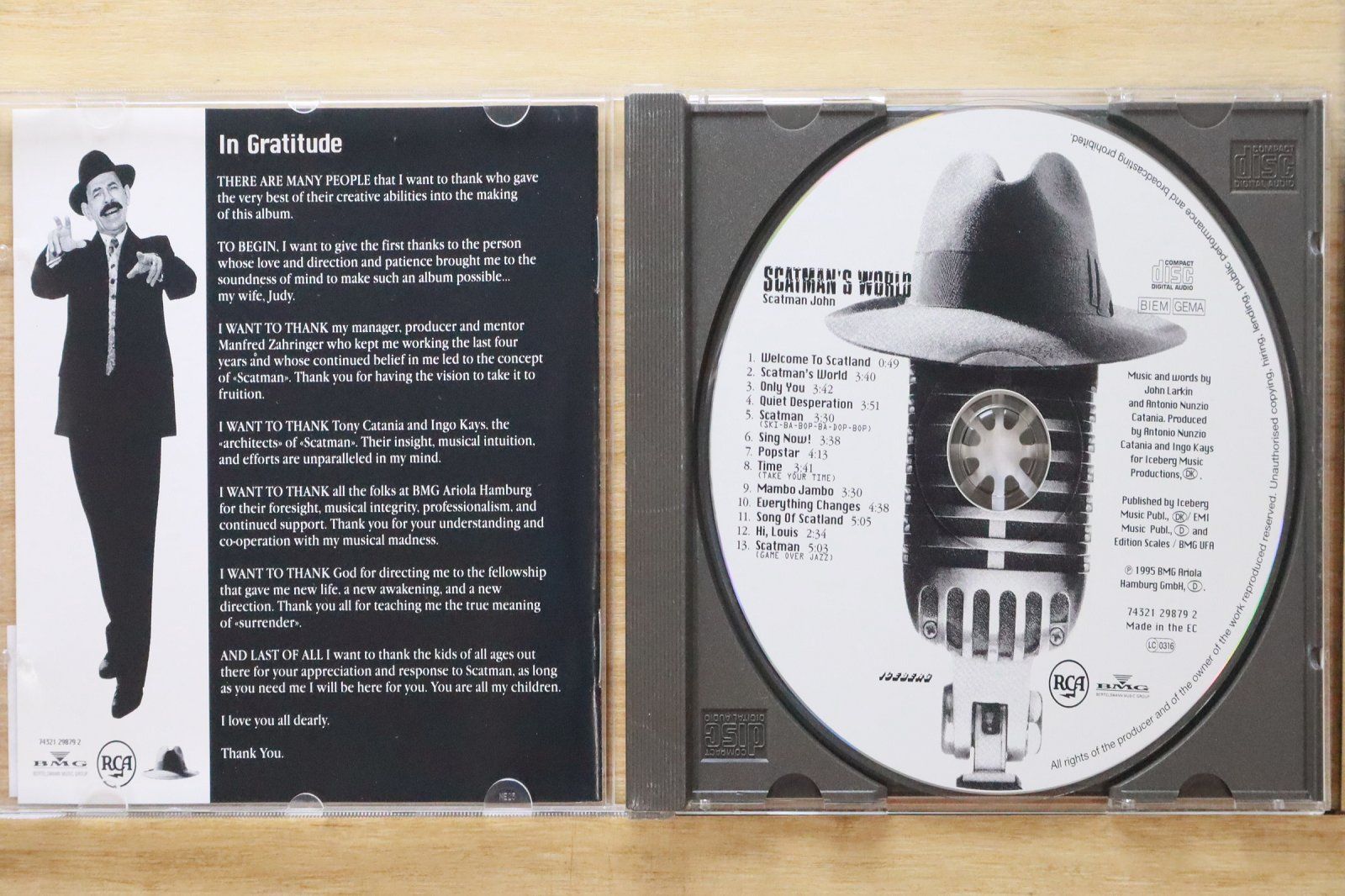 中古CD☆スキャットマン・ジョン/Scatman John□ Scatmans World