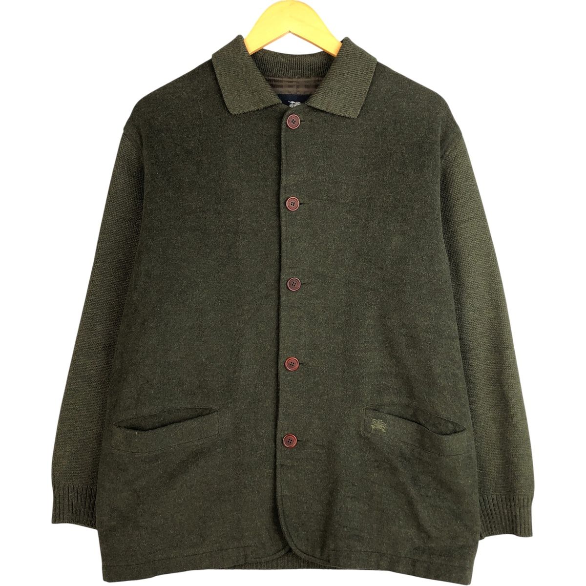 古着 バーバリー Burberry s ウールジャケット メンズL相当 eaa593963