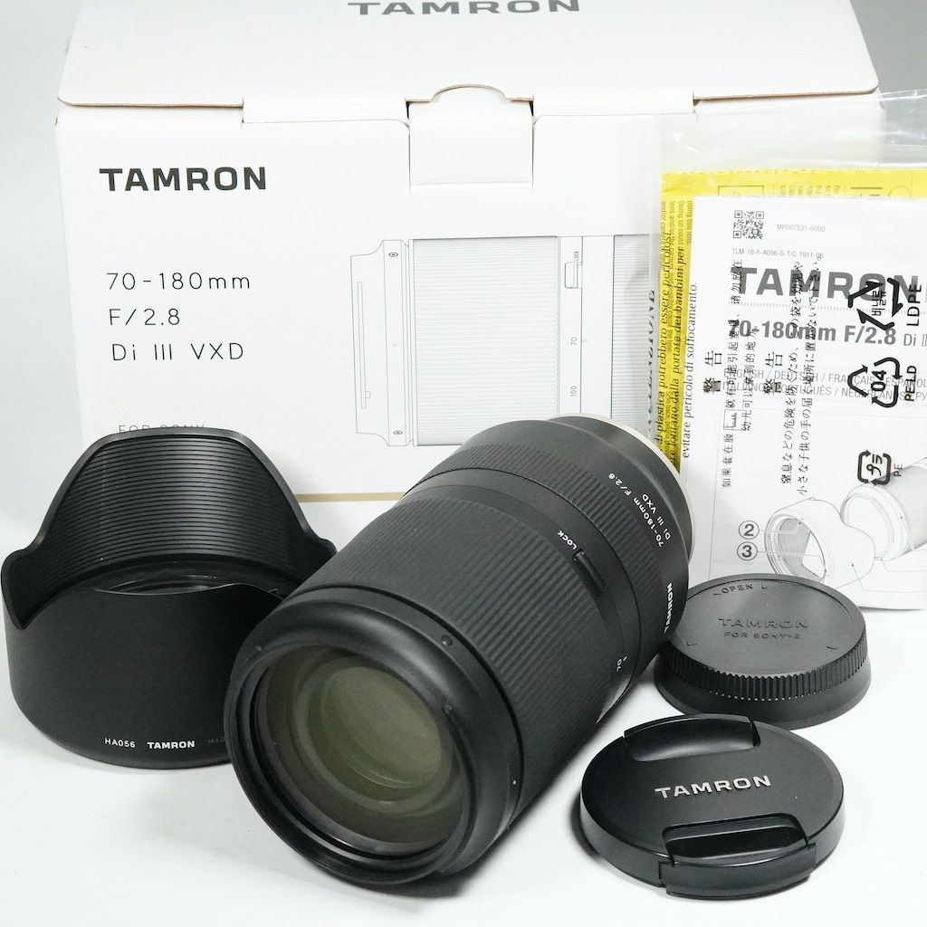 TAMRON タムロン AF 70-180mm F2.8 Di III VXD Eマウント Model A056 返金保証 2386