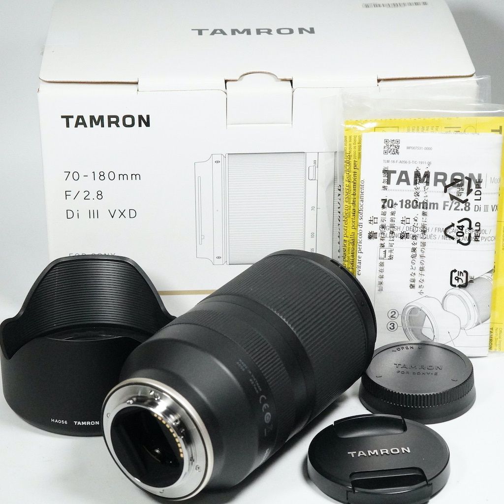 TAMRON タムロン AF 70-180mm F2.8 Di III VXD Eマウント Model A056 返金保証 2386