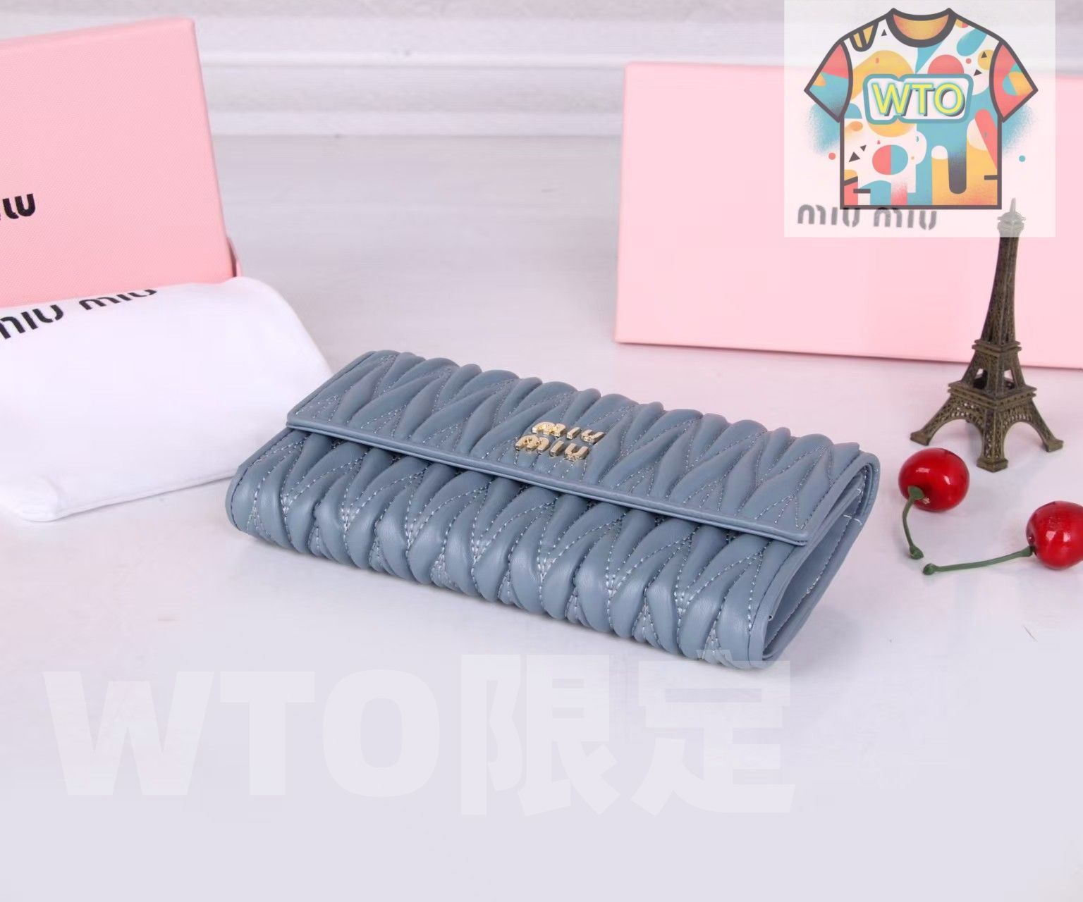  MIUMIU 財布 -WTO輸入-EMU 76 長財布 小物