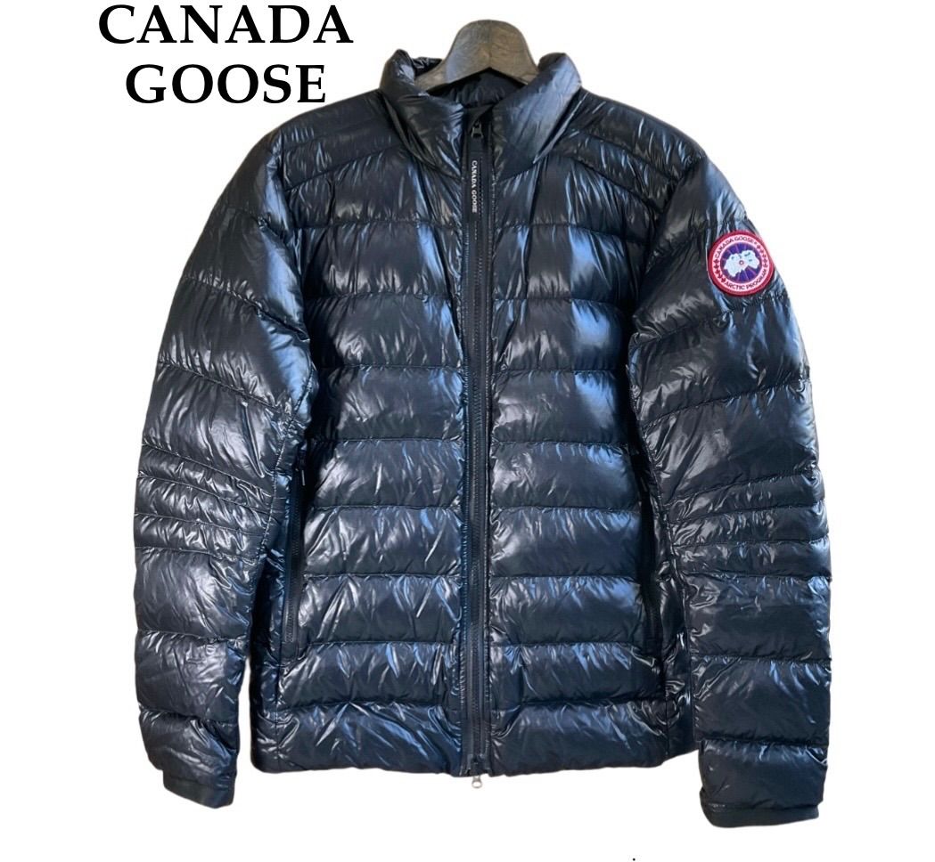 カナダグース ダウンジャケット L 黒 CROFTON 2228M ブラック CANADA GOOSE