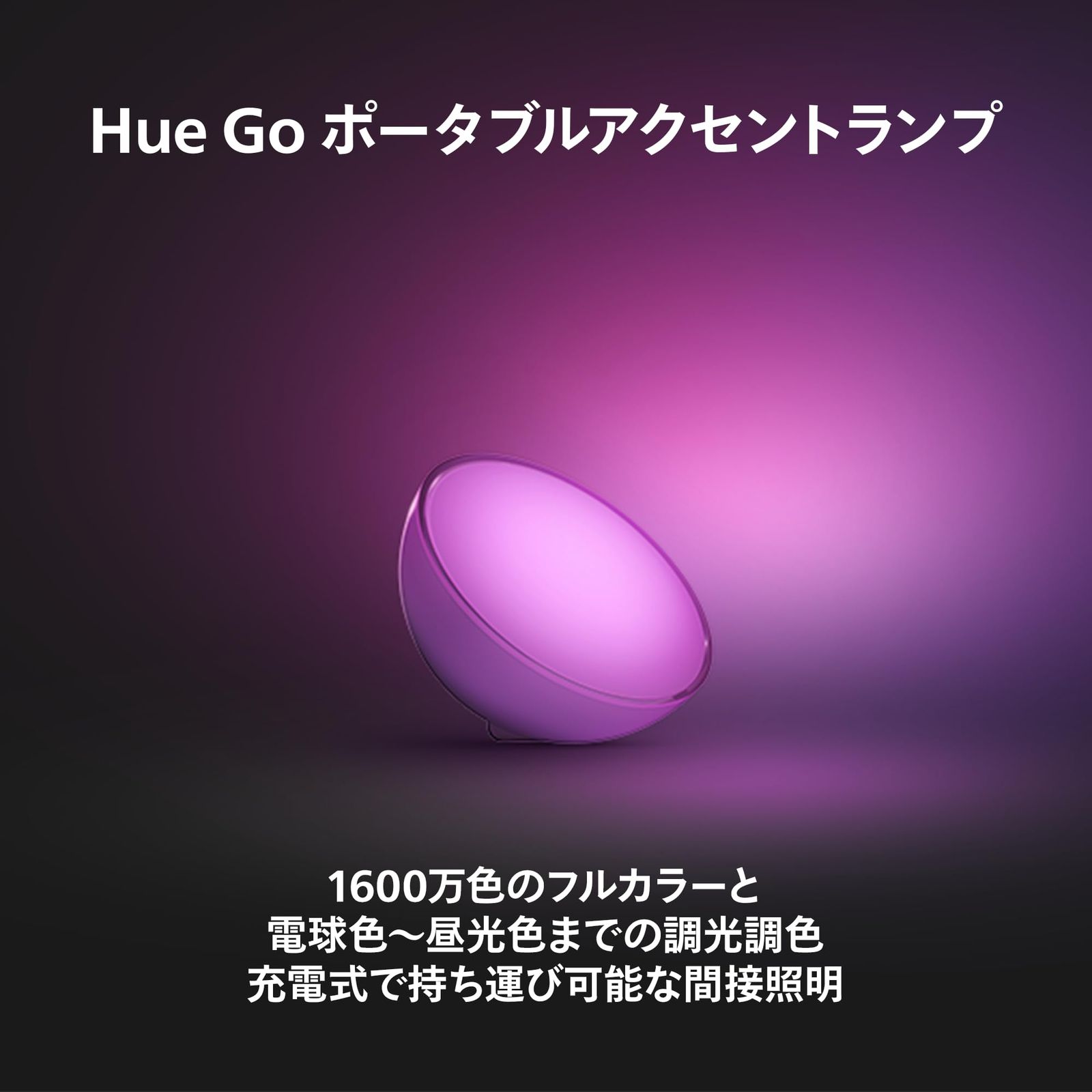 ライト・照明 フィリップスヒュー(Philips Hue) Go ポータブルライト