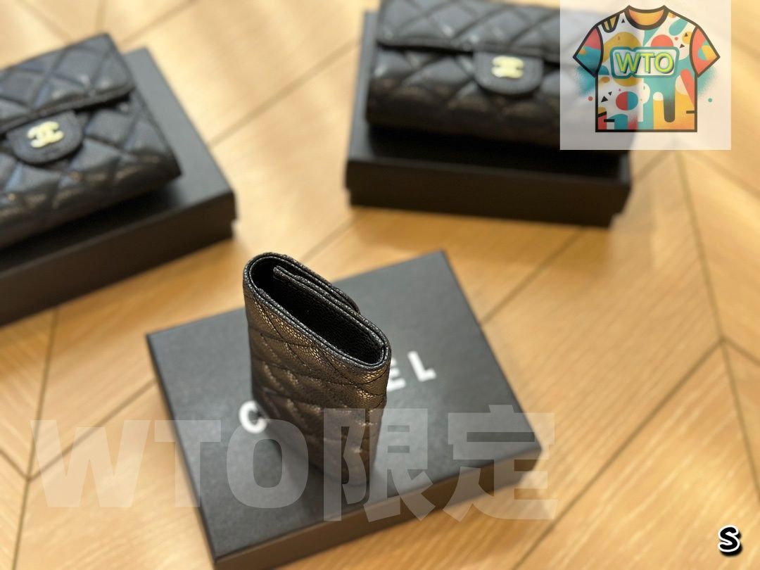 シャネル コインケース＆カードケース 11. .5 cm ボックス付き -WT 0輸入