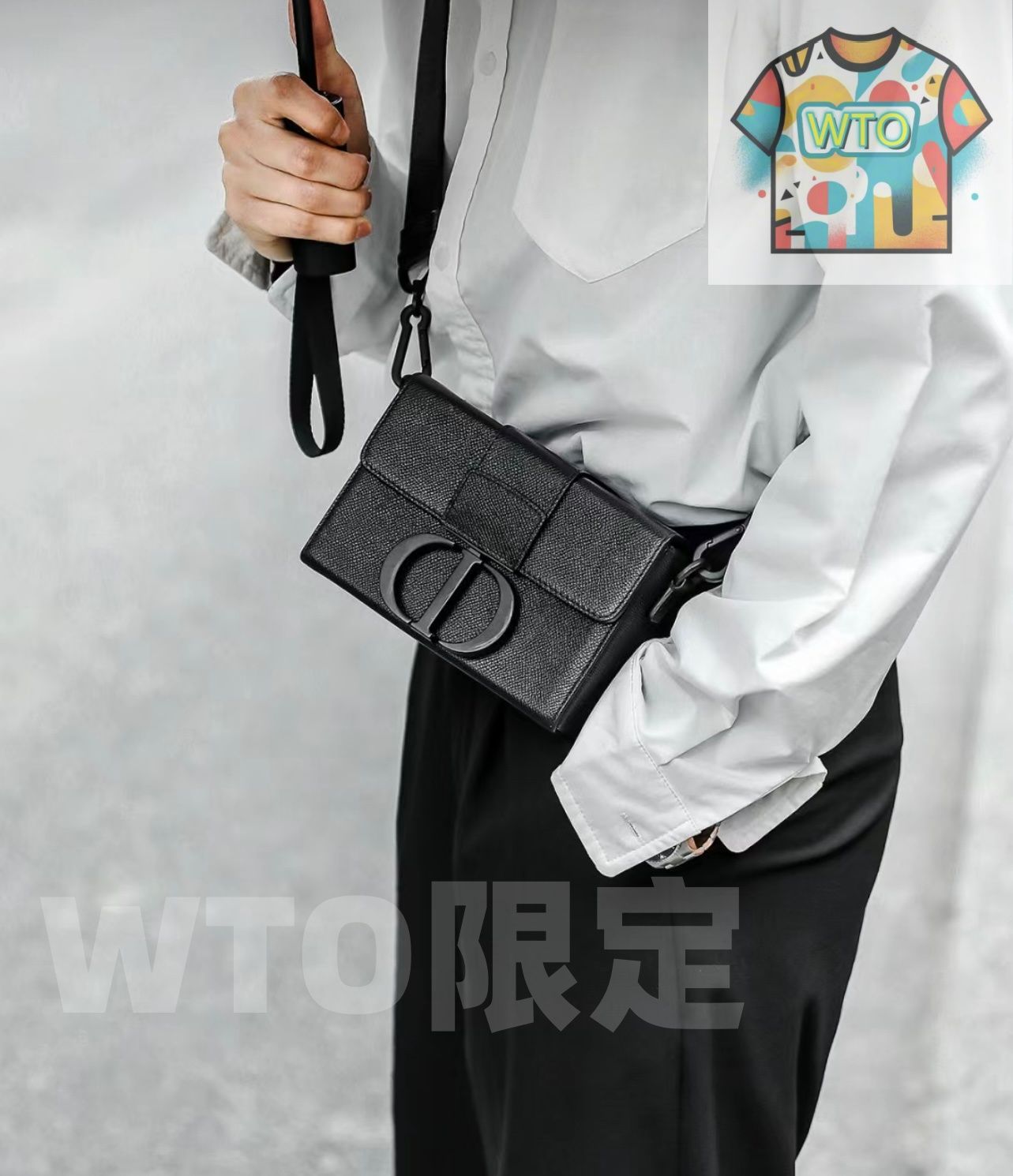 WTO通販 Dio.r 30 Montaigne Mini Box ミニボックスバッグ フレンチスタイル オリジナルボックス付き -WTO輸入-HXG 75