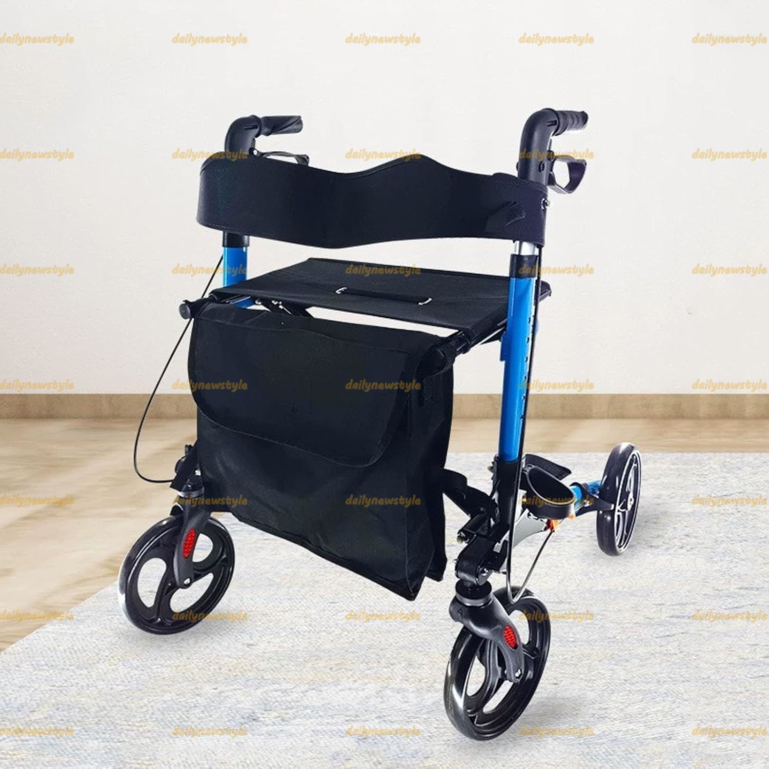 人気推薦◆補助具 高齢者用 折り畳み 歩行器 歩行介助 6段階 高さ調節可 歩行車 軽量 シルバーカー 介護用品 歩行補助 室内 屋外 手押し車 コンパクト 歩行補助 丈夫 アルミ素材 買い物カゴ付き