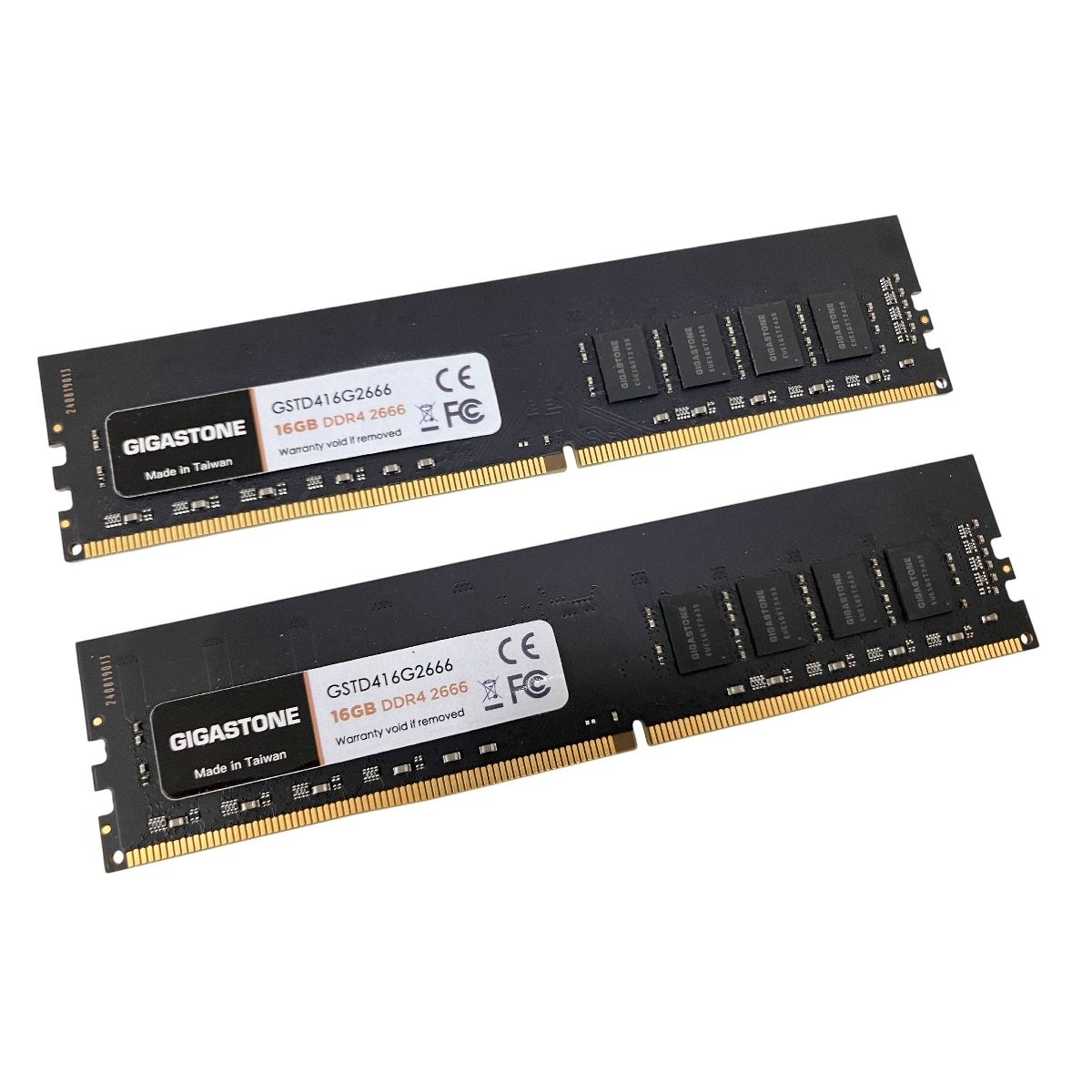 GIGASTONE 16GB×2 DDR4-2666 動作品 メモリ 32GB